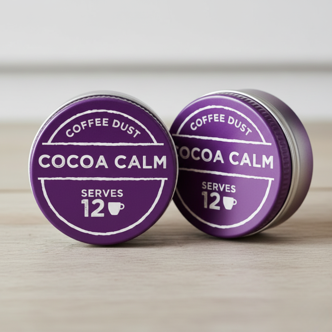 Cocoa Calm coffee dust