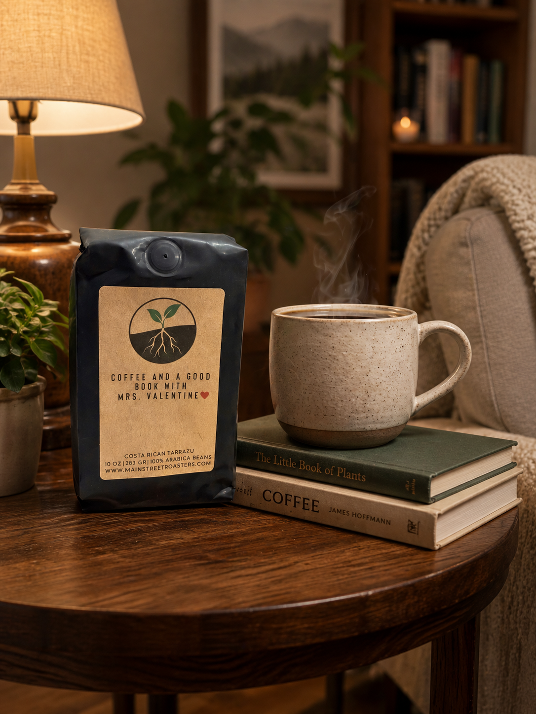 Coffee and a Good Book with Mrs. Valentine