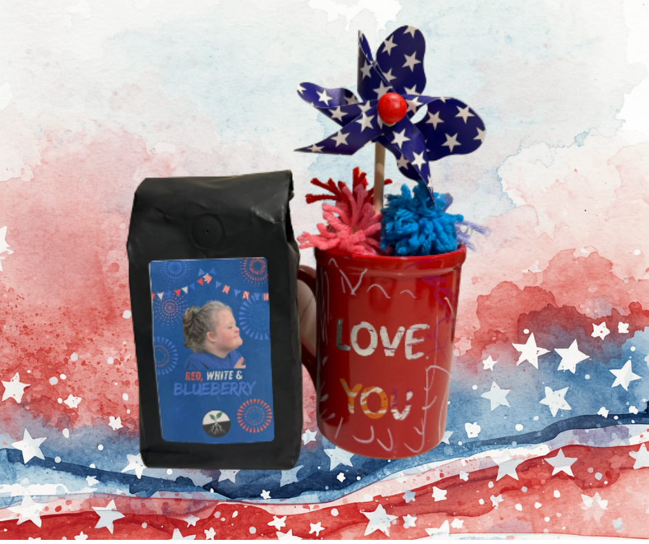 Red, White & Blueberry Coffee
