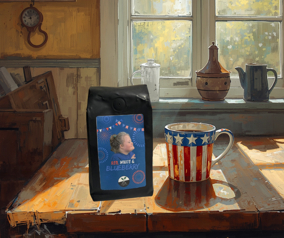 Red, White & Blueberry Coffee